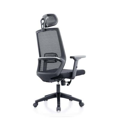 China Hot Selling Spinning On The Line Good Price Black Mesh Office Chair Computer Office Chair for sale