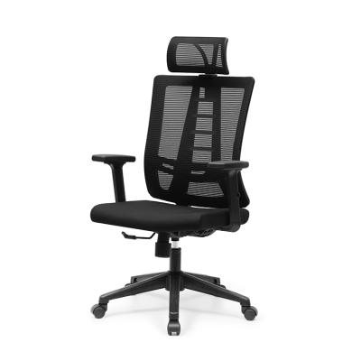 China High Back Lumbar Support Ergonor Office Chair Mesh Headrest Tilt Rotation Mechanism For Office For Computer Sale for sale