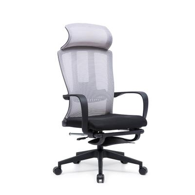 China Rotating Most Popular Modern Office Support Chair Mesh Back Chair With Head Rest for sale