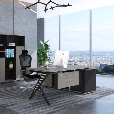 China Convertible High End Furniture Supplier Latest Home Office Desk Designs Modern Luxury Executive Manager Desk Table for sale