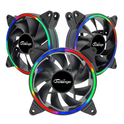 China Chinese Famous Computer Case Manufacturers Computer Cases Argb Fan For PC 120mm Fans 12v CPU Cooler RGB Comput RGB Fans for sale