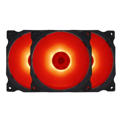 China Free Sample Computer Case Cooler PC Fan120mm CPU Fans Cooling Fixed Red Fan Cooler RGB Fans for sale