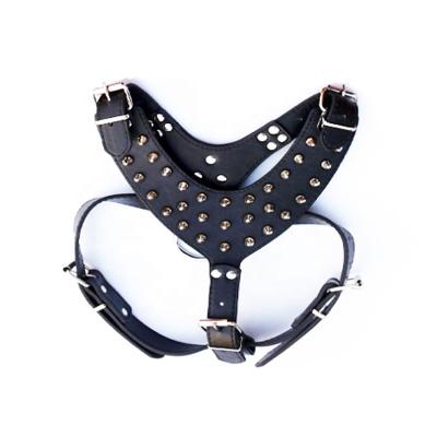 China Viable Anti Bite Dogs Big Harness Rivet Pet Harness Explosion Proof Wholesale for sale