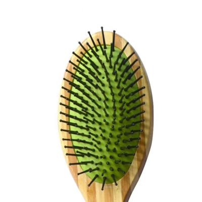 China Sustainable Bamboo 2 In 1 Double Sided Dog Comb And Brush Pet Grooming Brush for sale