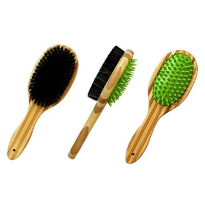 China Viable Double Sided Pet Comb Massage Comb Grooming Brush For Dogs Cats Massage Hair Removal Throwing Cleaning Brush Dropship for sale