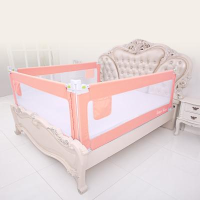 China Folding Bed Rail Protect Baby Safety Extra Double Side Bed Protectors Fence Railing Edge Guard Bedrail Side Rails for sale