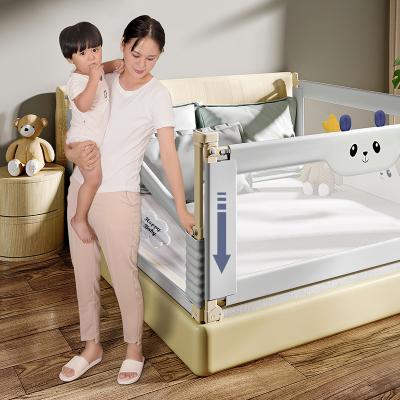 China Safeti Baby Bed Folding Bumper Guard Crib Corner Side Toddler Bed Rail Toddler Bed Rail Crib Safety Portable Rail Guard Folding Bumper Guard for sale