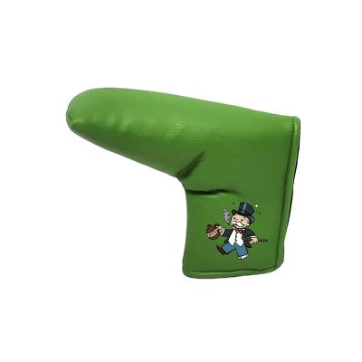 China Durable 2022 New Design Golf Head Cover Premium Leather Blade Golf Putter Covers Custom Golf Headcover for sale