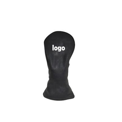 China Vintage Durable Full Leather Golf Headcover Custom Embroidery Over Print Golf Driver 460cc Logo Cover for sale