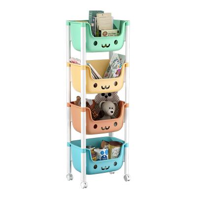 China Modern Wholesale Customization Kids Toy Storage Unit Shelf Organizer Plastic Open Box Bench Furniture Large With Bins for sale