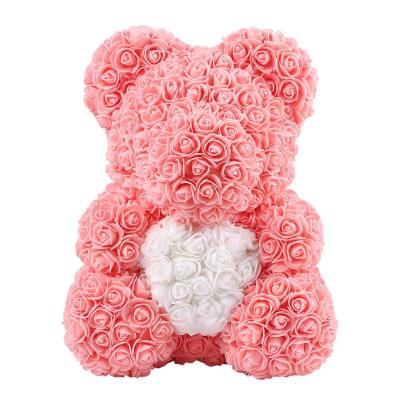 China Gift Packing Rose Bear Heart Bear Teddy Bear 2021 for Festival Party Valentine's Day, Birthday Festival Present for sale