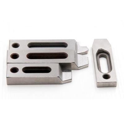 China Machinery Repair Shops EDM Wire Cut Stainless Steel Plate Spare Parts Clamp Fixture for sale