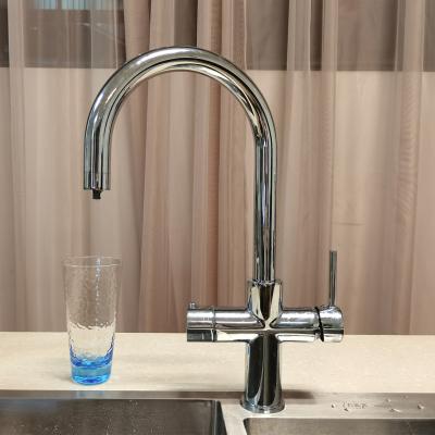 China Modern style home logo customized European use scary water faucet and glitter water faucet for sale