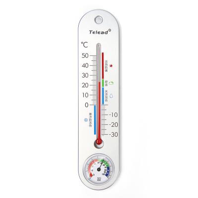 China Indoor And Outdoor Household Thermometers Dial Room Temperature Measurement Mercury Hanging Indoor Thermometer for sale