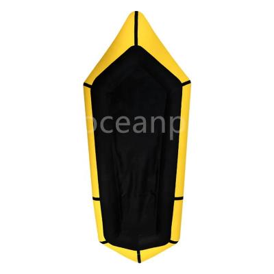 China Lack of fishing/adventure/fun river hauler pack raft rafting kayak water adventure packraft ultralight tpu packraft rafting for sale