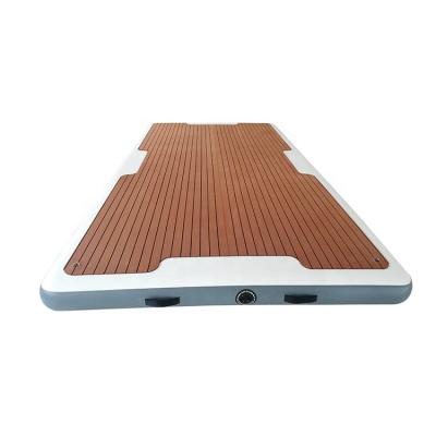 China Amazing Popular Quality PVC Water Sports Float Mattress Water Floating Platform for sale