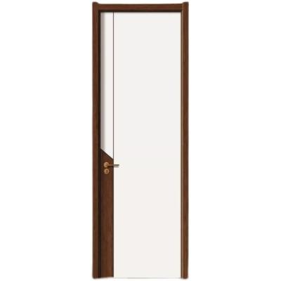 China Interior Sound Insulation Fire Rated Hospital WPC Door With Wood Infill for sale