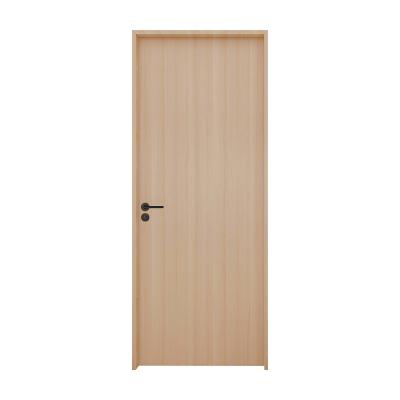 China MDF door wood sound insulation leaf bedroom door modern design lower prices interior door for sale