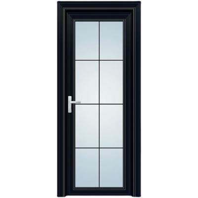 China sound insulation china factory pvc interior door apartment room pvc mdf bathroom paintless door for sale