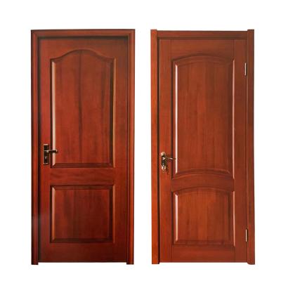 China Solid Sound Insulation China Standard Swing Style Finished PVC Door Solid Wood Interior Interior for sale