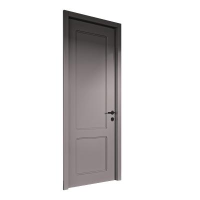 China Popular Sound Insulation Design MDF Door High Efficiency Israel PVC WPVC Door for sale