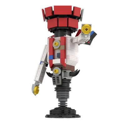 China DIY TOY magnetic fun building block toys for children Cultivating Creativity Toys Skibidi Toilet Light Bulb Man DIY Building Blocks Toys for sale