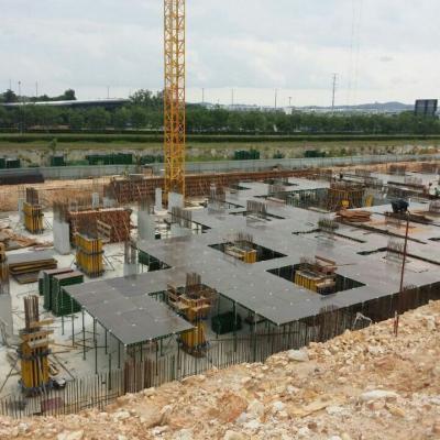 China Easily Assembled Panel-Prop Formwork System , New Concorete Panels Recyclable Formwork Shuttering Green Building Construction Materials for sale