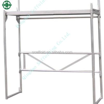 China European certification traditional handle and easy assembly aluminum ladder/h scaffolding and door frame for sale