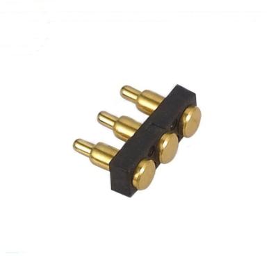 China audio & Visual brass spring loaded pogo pin connector / brass contact pin for sale