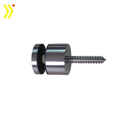 China Stainless Steel SS304 Glass Pin Clamp Glass Standoff For Tempered Glass for sale