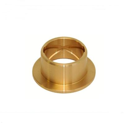 China Factory CNC Lathe Machining Special Turned Part Spline Brass Bushing for sale