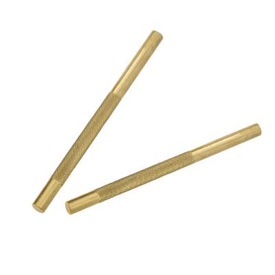 China Brass CNC Lathe Spindle CNC Spindle Aluminum Machining Tip Brass Knurled Parts for sale