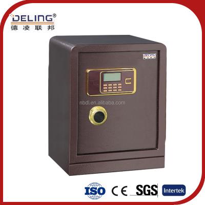 China Solid Steel Luxurious Electronic Digital Burglary Safe Box For Cash Bail Protection D-50K for sale