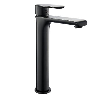 China 2022 Faucets Aifol OEM Sanitary Ware Black Metered Bathroom Sink Faucet With Pull Out Water Outlet Function for sale