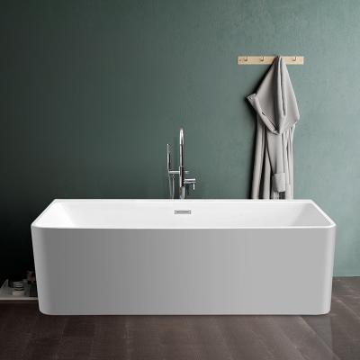 China 1700mm Baby 1700mm Free Deep Corner Soaking Bathtub Kids Bathtub Cheap Bathroom High Quality Acrylic Mini Skirted Three Side for sale