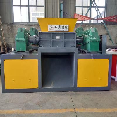 China Twin Shaft E Waste Scrap Metal Plastic Shredder With Ce for sale