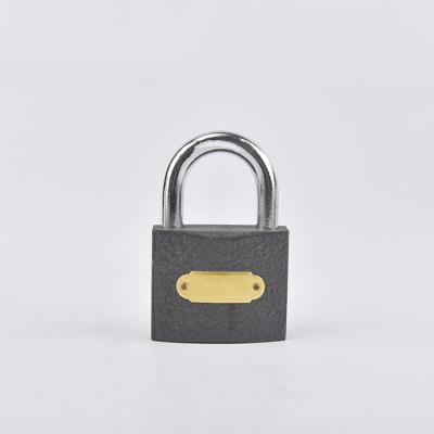 China Durable Hot Sale High Wide Application Cadeado Security 20-75MM Gray Normal Iron Cheap Price Fine Padlock for sale