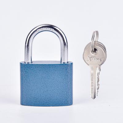 China Durable High Security 32 OEM Hot Sale 38 45 50 63 75 Cadeado Cerrar Iron Security Padlock Wholesale Hot Blue Color for sale