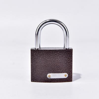 China High Quality Cadeado Fechadura Brown Color Durable Hot Selling 20-75MM Wide Color Enforcement Iron Custom Padlock for sale