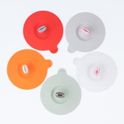 China Best Selling Sustainable Amazon Products Silicon Food Lid Silicone Dish With Lid Silicone Cup Lid for sale