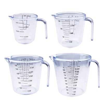 China Amazon Viable Best Selling Products Pyrex Glass Measuring Cup Set Measuring Cups Set Plastic Measuring Cup for sale