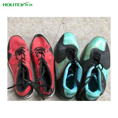 China Wholesale polyester/cotton new arrival good quality second hand shoes used great sports shoes for men with low price for sale