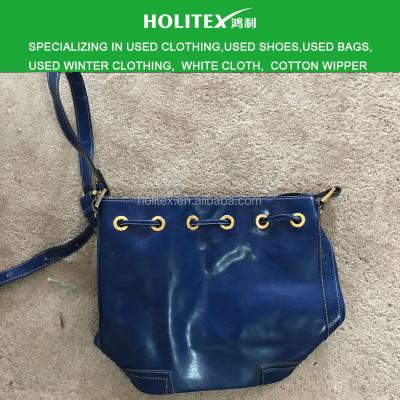 China Wholesale Polyester / Cotton Used Leather Used Handbags Bags From Guangzhou China Factory In Bulk for sale