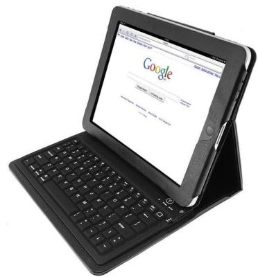 China Eco-friendly Tablet Bluetooth Keyboard For iPad Mini In Black for sale