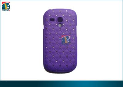 China Pink, Black  Hard  Samsung Galaxy Protective Cases Rubber Coating for  S3 Mini I8190 for sale