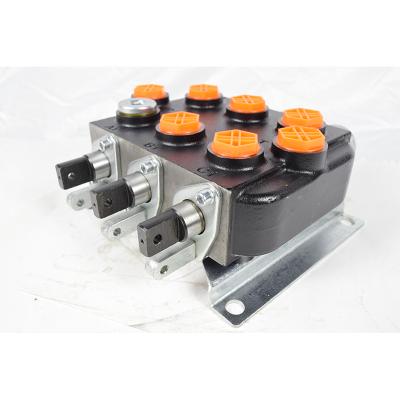 China Professional Manufacturer Durable Multi-Way Manifold Hydraulic Multiway Manual Triple Valve for sale