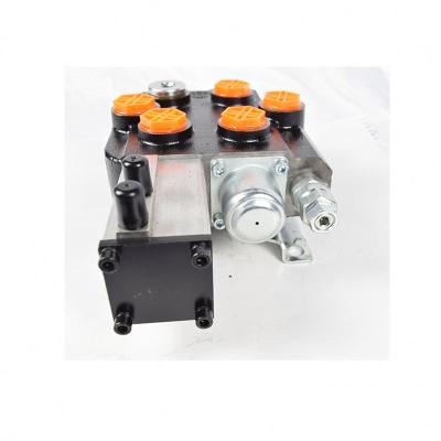 China Promotion Durable Mono Hydraulic Solenoid Block Directional Control Valve for sale