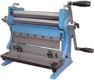 China Building Material Shops Home use portable metal sheet bending machine 12'' combination 3-in-1 sheet metal machine for sale