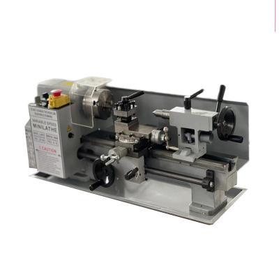 China Building Material Shops CJ0618 Benchtop 550W  Horizontal Manual mini Lathe 7