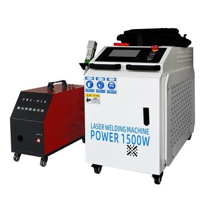 China Building Material Shops 1000W/2000W Laser Cleaner for Metal Surface Cleaning Handhold steel sheet laser cleaning machine 3 in 1 for sale